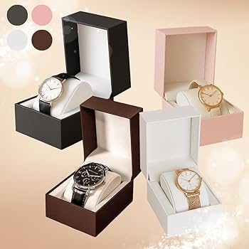Amazon.com: Prestige & Fancy Premium Black Watch Gift Box ...